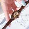 Women'S Vintage Tonneau Shell Quartz Watch, Student Niche, Roman Literary Temperament, Old Watch