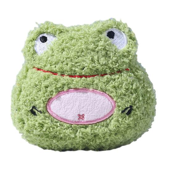 Pet Toy Cartoon Animal Shape Bite-Resistant Plush Toy with Dual Sound Design D