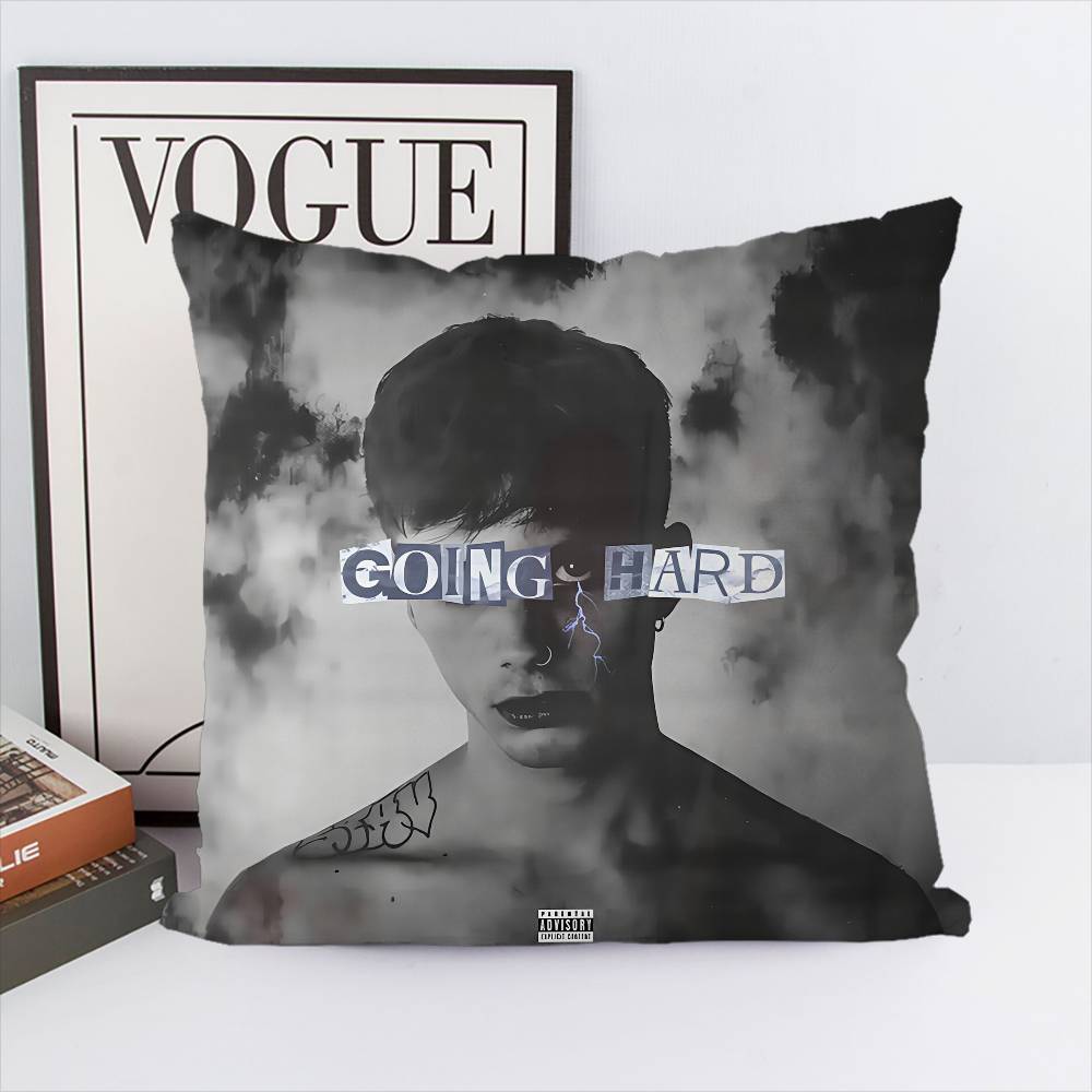 T-Tony B-Boy Pillow Case Album Case Sofa Decorative Home Double-sided Printing Short Plush Cute Cushion Cover