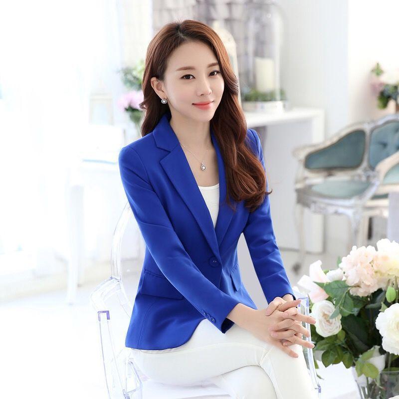 Autumn and Winter New Short Black Small Suit Women's Jacket Long Sleeve Korean Version Suit Top