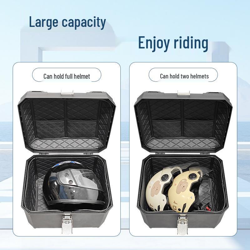 Large Capacity Alloy Trunk for Yadea, Aima, TaiLing, Ninebot, and Limi Electric Scooters