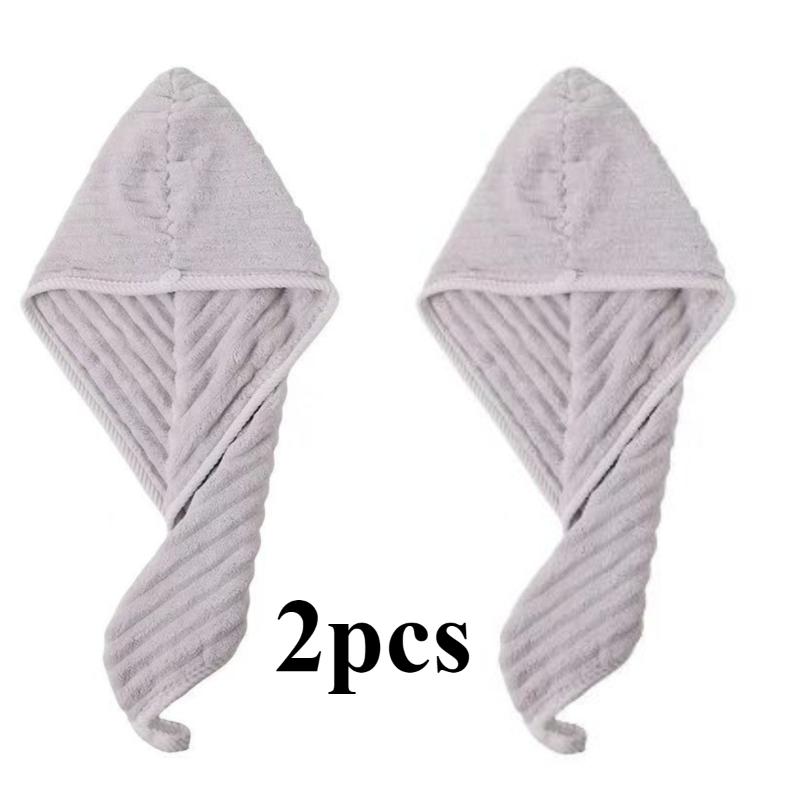 

Быстросохнущая шапочка-полотенце для волос: Супер-абсорбирующая шапочка для ванны, идеально подходит для загруженных утренних занятий в спортзале и путешествий