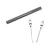 2 In 1 Aluminium Alloy Fishing Hook Set Lure Bait Needle Stringer And Driller(silver)