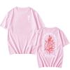 Thorn Rose T-Shirt Fit for A King Heavy Mental Band Tshirts Unisex Streetwear Summer O-neck Short Sleeve Tees Graphic Merch