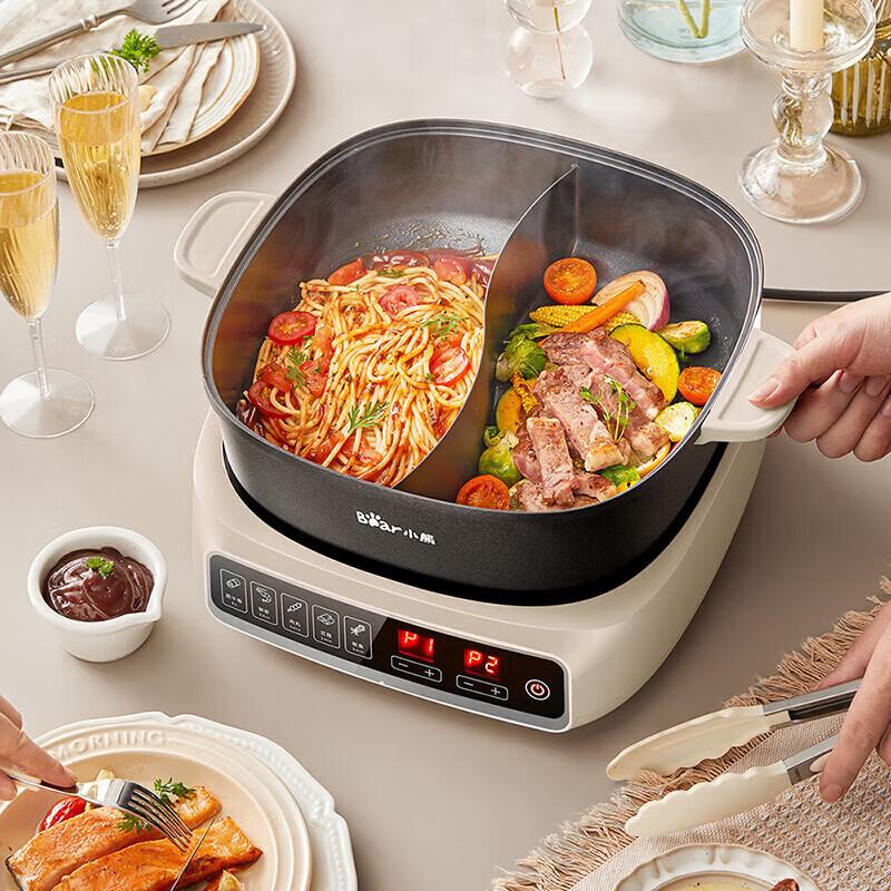 Bear Electric Split Hot Pot CN plug (adapter included)