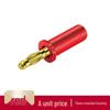 Gold-Plated 4mm Banana Plug Connector for Industrial Instruments