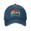 Happy Camper RV Kempingové Merch Baseballové Čepice Unisex Denní Klobouky Čepice Nastavitelná Trucker Čepice