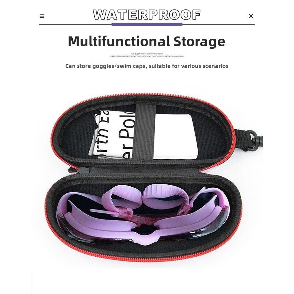EVA Eyewears Storage Box Large Capacity Swim Goggles Case Sunglasses Protective Case Women/Men