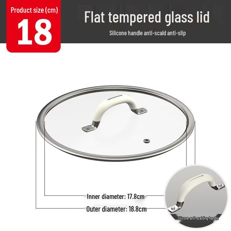 Universal Tempered Glass Pot Lid