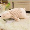 Doll Accompany Toy Animal Plush Toy Stuffed Animal Toys Polar Bear Plush Doll Stuffed Sleeping Bear
