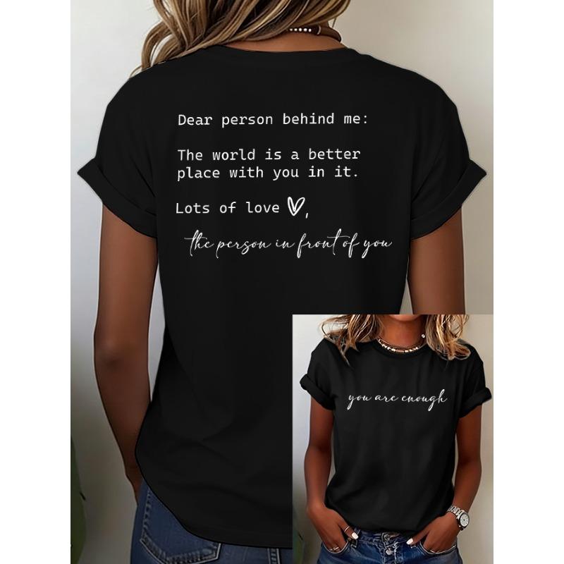 ilstile Womens Mental Health Print Femboy tshirt Short Sleeve O Neck Summer Black Red Blue Tops Casual Tees New Arrival