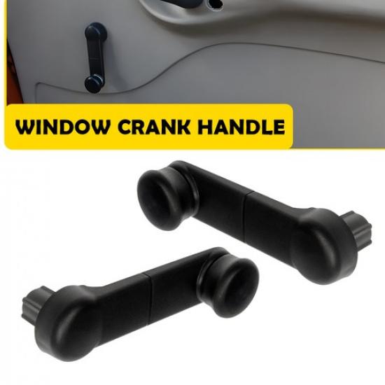2PCS ide Manual Window Handles Black For 1993-2011 FORD RANGER F150 EOOH
