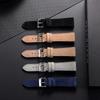 Genuine Suede Watchband 20mm 22mm for Omega for Casio for Seiko for Huawei Watch Gt2/3/4 Vintage Handmade Stitching Bracelet