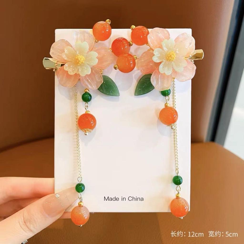 Han Dust Children Antique Headwear Girl 2025 New Hanfu Hair Accessories Chinese Style Princess Super Fairy Fringe Hairpin