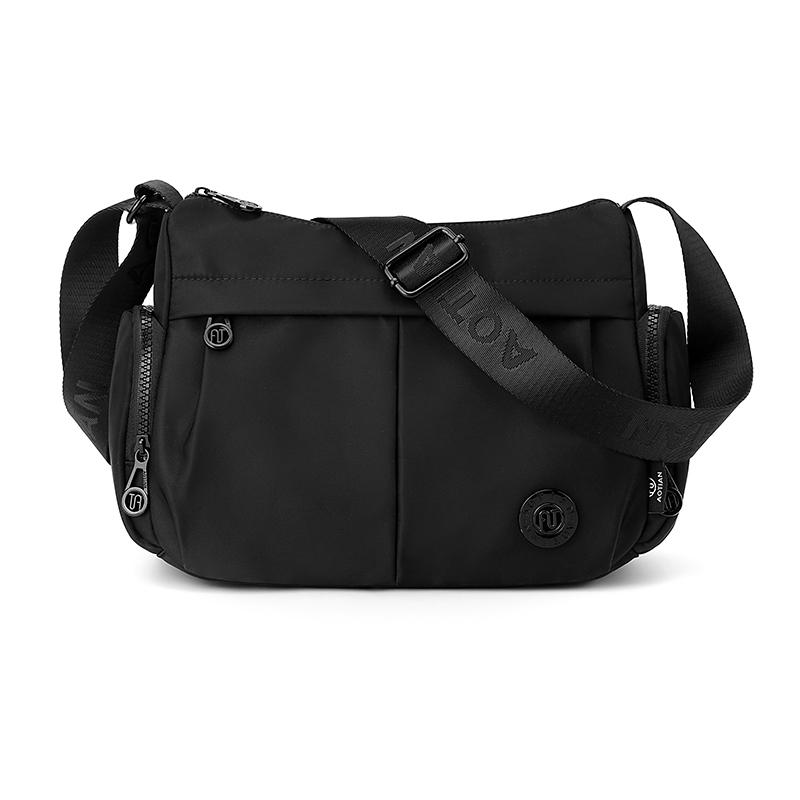 Borsa a Spalla Singola Grande Capacità Leggera Casual da Donna in Nylon Impermeabile Zaino da Pendolare Borsa a Tracolla