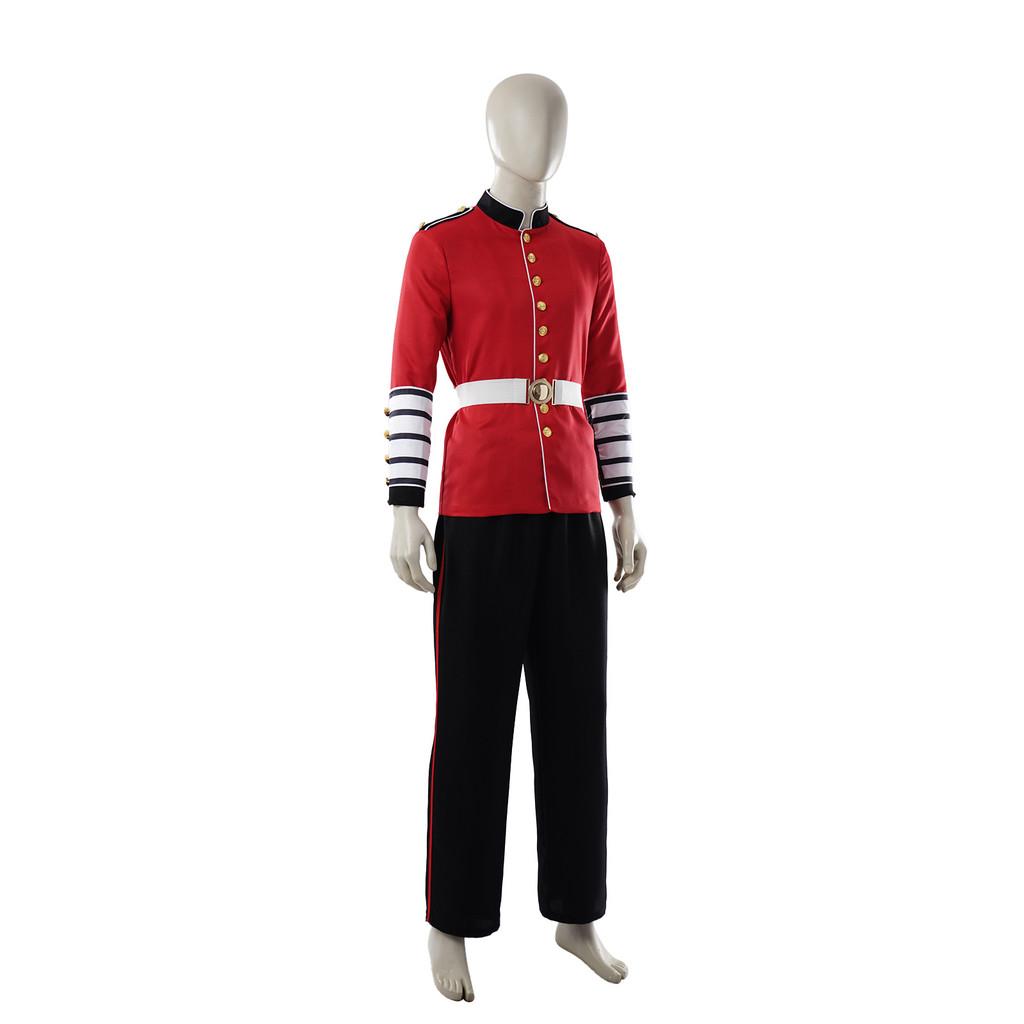 Medieval Royal Guard Uniform Cosplay Costume With Comfortable Fit For Stage Drama