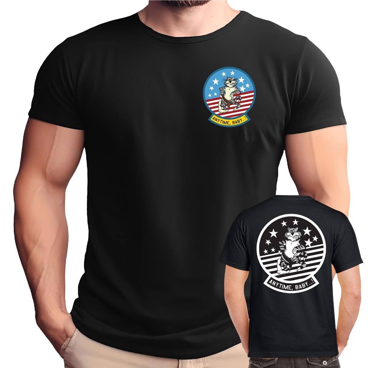 F-14 Tomcat Anytime Baby Double Sided T-Shirt L