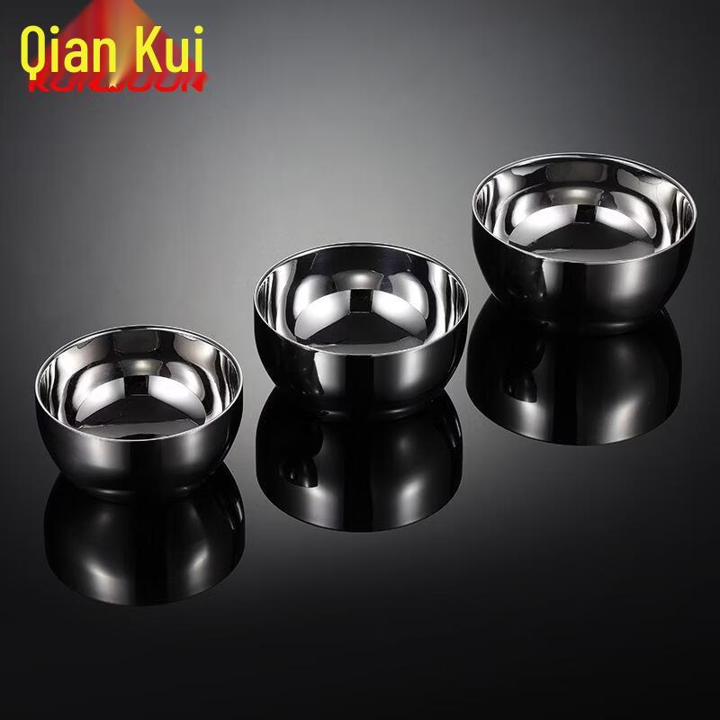 Qianxing 304 Stainless Steel Insulated Rice Bowls