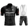 Megamo Team Summer Cycling Jersey 19D Bib Set Mens Bike Clothing Ropa Ciclismo Bicycle Wear Clothes Short Sleeve Maillot Culotte