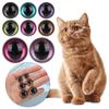 Color Toy Accessories DIY Eyes with Eyelashes Doll Accessories Stuffed Animal Supplies 3D Eyes