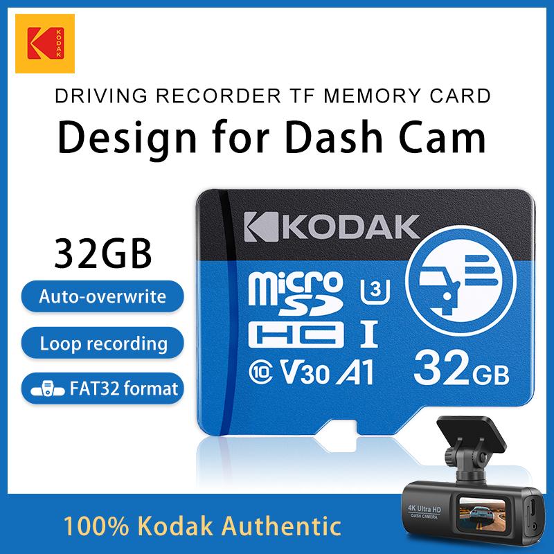 KODAK KD360 High Speed Micro SD Card 32GB/64GB/128GB/256GB for Car Dash Cam & Vehicle Camera, 4K Video Recording