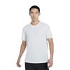 Jordan T Shirts Men's White Crew Neck Moderate Straight Fit CD2607-100