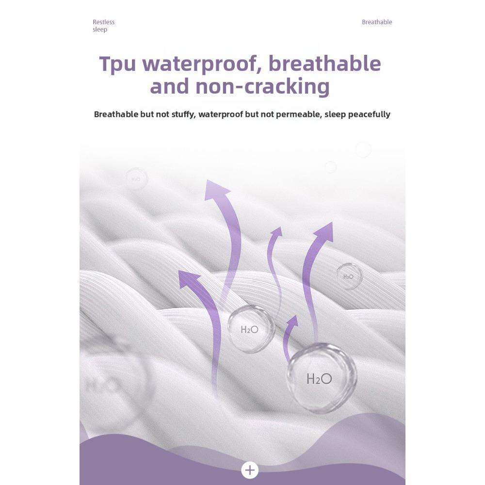 Washable Menstrual Pad Waterproof Anti Leakage Non Slip Mattress Pad Reusable Period Bed Pad for Girls Students Dormitory