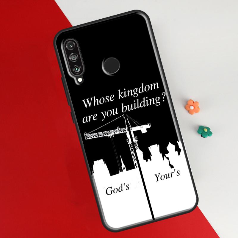 Faith Christian Religious Jesus Case For Huawei P30 Lite P40 P20 P50 Pro Nova 5T P Smart 2021 2019 Cover For Honor 50 Lite