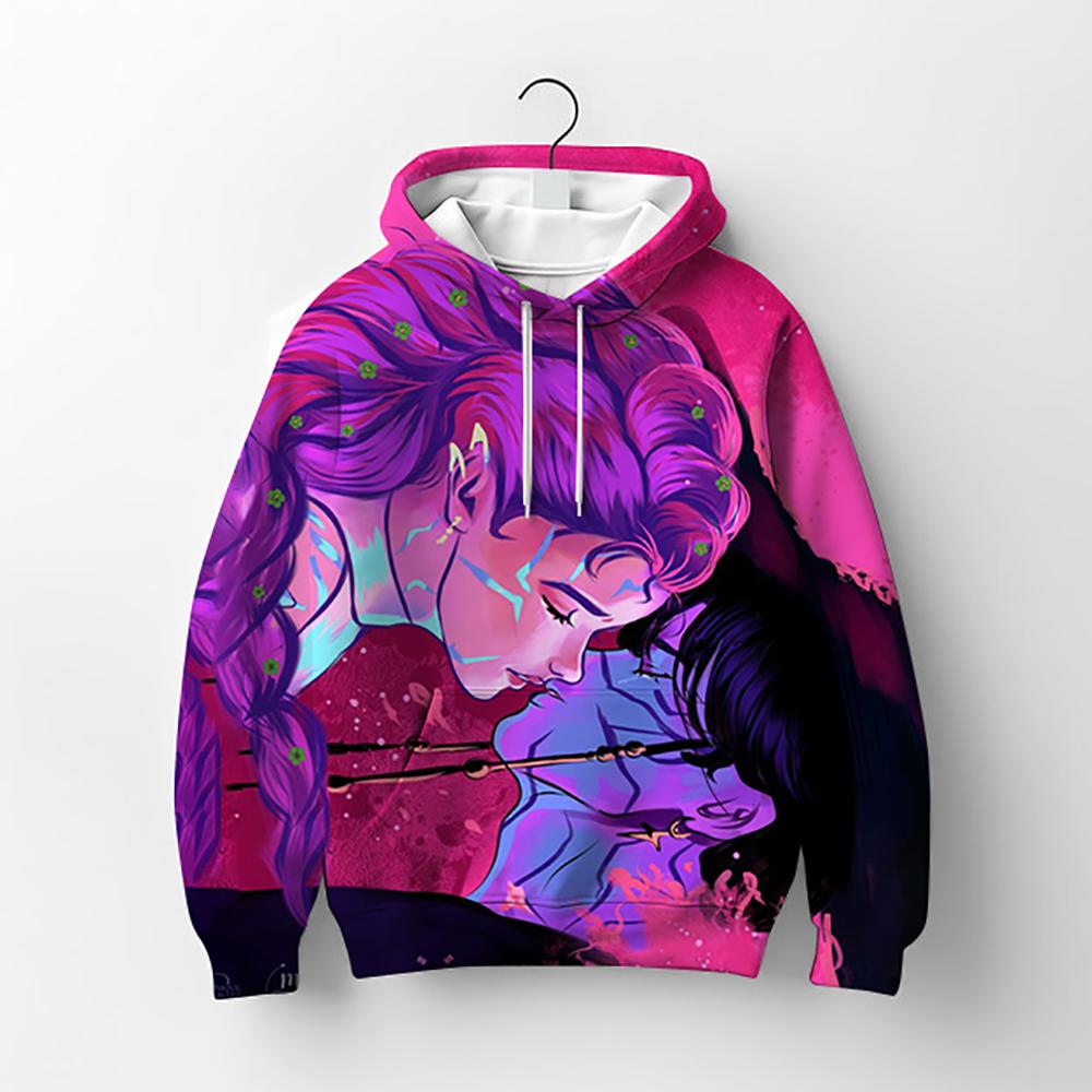 

Hoodies Kid Hoodie Manga Kids Kpop Demon Hunters Children s Sweatshirt Cute Tiger Harajuku Hoody for Boys Girls 130