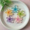 Colorful Cute Five Petal Series Miniature Flat Back Resin Cabochons for Hairpin Scrapbooking DIY Home Decor Craft Accessories