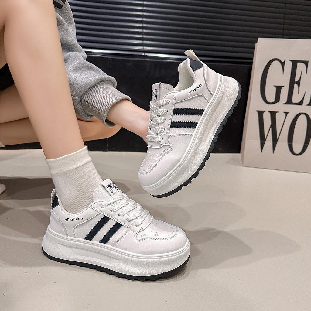 2025 autumn new foreign trade women's shoes platform German training shoes board shoes women's soft-soled versatile sports shoes