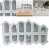 3D Hauskerzenform im nordischen Stil 12-Loch Minihäuser Gips Beton Zementform DIY Gipsarchitektur für Heimdeko Geschenke