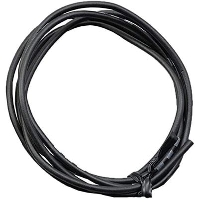 Daytona 932203 AVS1.25 Chicote de Cor Genuína, 3,3 pés (1m) (Potência Admissível 20A/) Preto