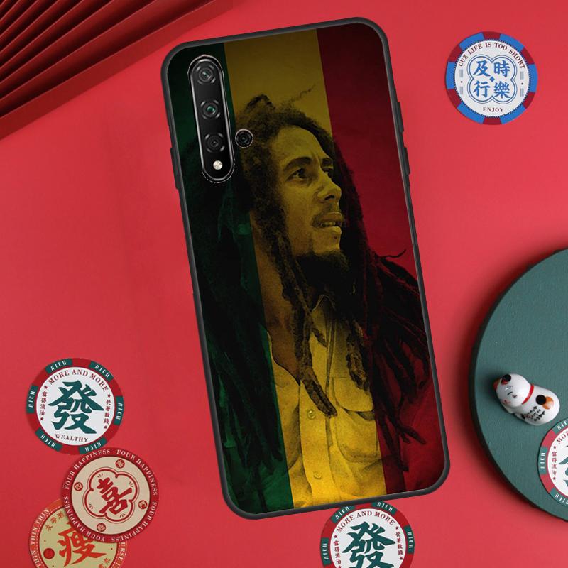 Reggae Bob Marley For Huawei Nova 12s 12i 7i 8i 11i Y73 Y70 Y90 Y60 Y72 Y61 Y91 9 10 SE P30 Pro P40 Lite Case