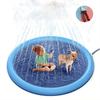 Dog Toy Eco-Friendly PVC Dog Swim Bath Pool Cooling Game Non-Slip Mat Foldable Water Splash Sprinkler For Outdoor Water Play Mat