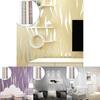 Modern Stylish Gray Wave Stripe Wallpaper For Living Room And Tv Background Decor