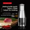 Stainless Steel Hand-Operated Vegetable Cutter With Chopping Function - Multi-Functional Kitchen Ginger And Garlic Chopper