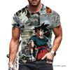 2026 Summer Dragon Ball Retro Fitness T-shirt Men's Oversized 3D