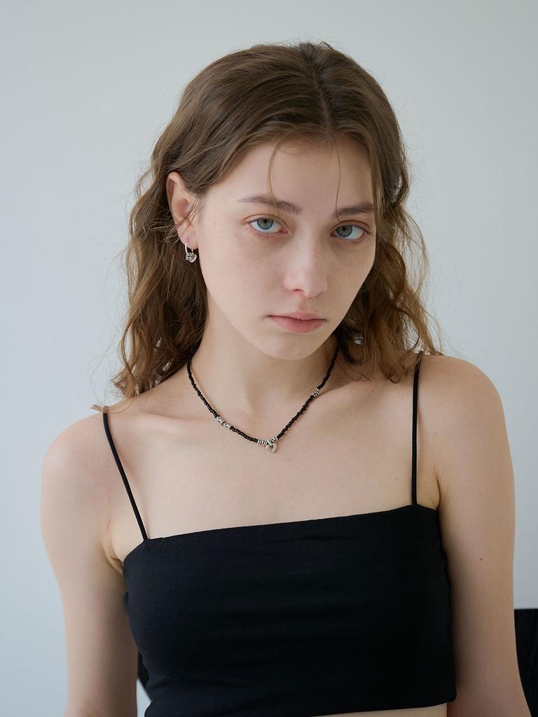 Xiann Tangled Heart Beads N Tangled Heart Bead Necklace