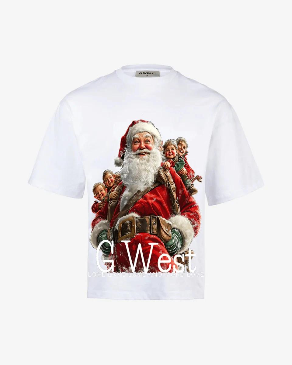 Santa s Joyride Oversized T-Shirt XL
