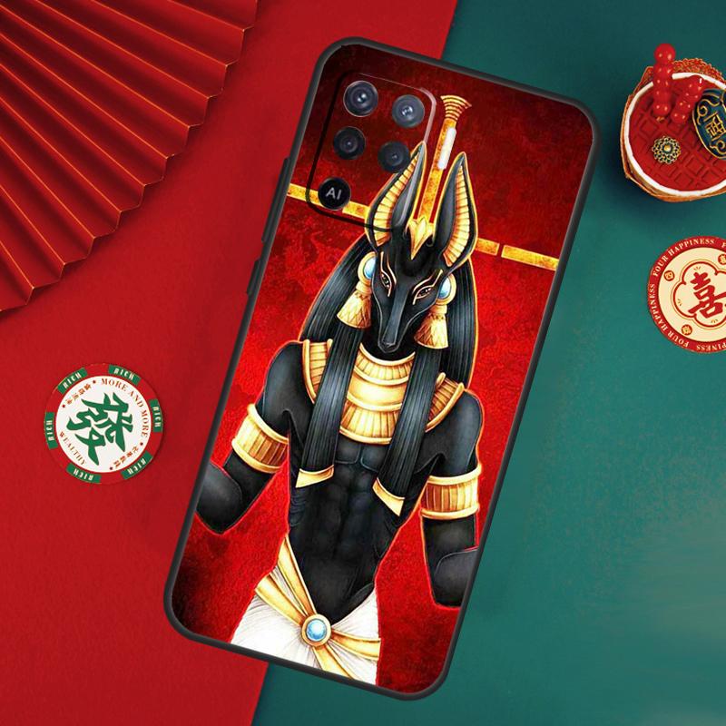 Egypt Nefertiti Anubis Ankh Case For Oppo A80 A40 A60 A6 A5 Pro A15 A16 A17 A57 A94 A74 A54 A76 A96 A18 A38 A58 A78 A98