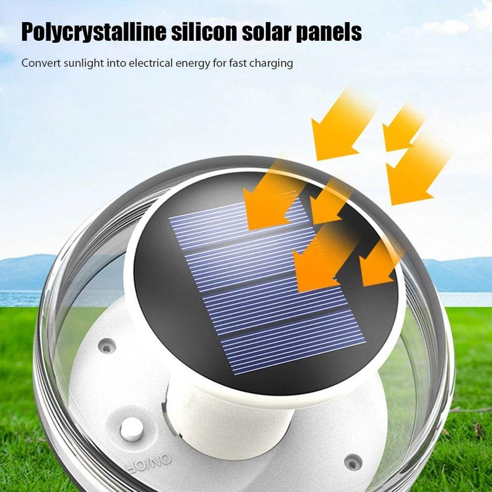Solar Powered Solar Water Floating Light Color Changing Ambient Decorative Lamp  Courtyard Pool