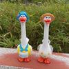 Cute Geese Figurine Funny Duck Sculpture Animal Sculpture Goose Figure  Lawn Porch Decor