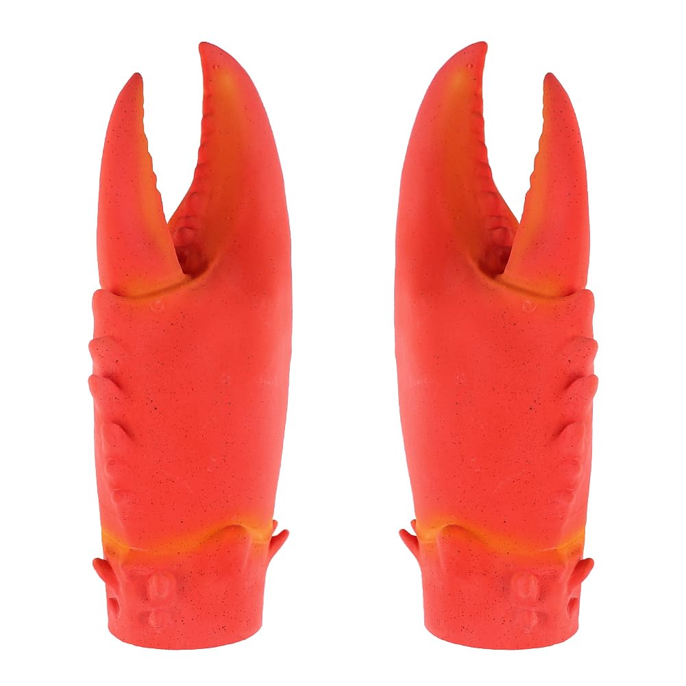 ITODA Crab Gloves, Lobster Claw Gloves, Crab Pliers Gloves, Latex Crab Claw Gloves, Monster Cosplay, Funny Gloves, Events, Parties, Stage, Crab