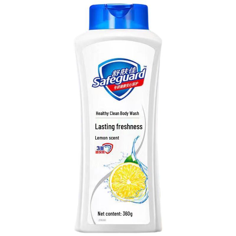 Safeguard Health Protecting Lemon Scent Shower Gel