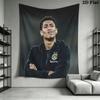 Jude Bellingham Wall Tapestry Aesthetic Wall Hanging Printed Fabric Blanket Decorative Tapestries for Bedroom Living Room Home Decor