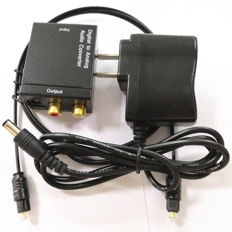 Dual Chip Digital to Analog Audio Converter - Fiber Optic & Coaxial Upgrade Version