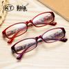 Purple Pattern 013 Fashion Reading Glasses for Elderly