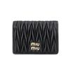 Miu Miu Matelass  Napa Small Wallet F0002