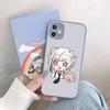Anime Bungou Stray Dogs Phone Case for iPhone 14 11 12 13 Mini Pro Max 8 7 Plus X XR XS MAX Translucent Matte Cover